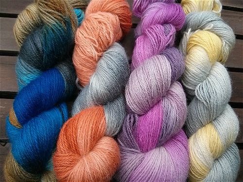 Hand Painted Yarn Hand Painted Yarn