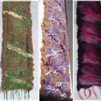 Felted Scarves